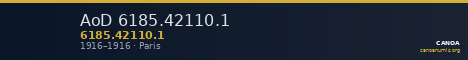 AoD 6185.42110.1 — CANOA