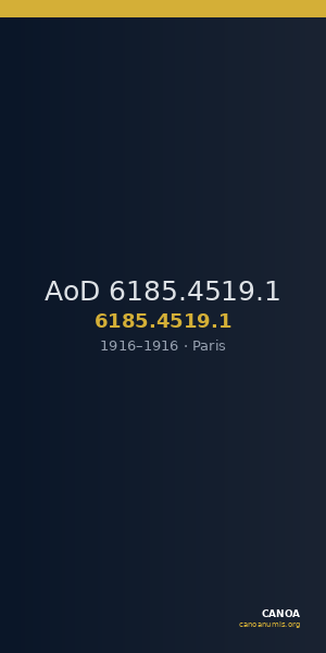AoD 6185.4519.1 — CANOA