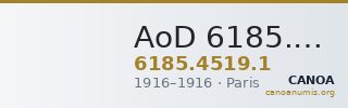 AoD 6185.4519.1 — CANOA