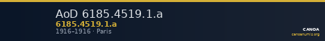 AoD 6185.4519.1.a — CANOA