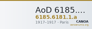 AoD 6185.6181.1.a — CANOA