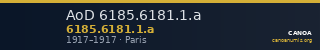 AoD 6185.6181.1.a — CANOA