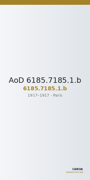 AoD 6185.7185.1.b — CANOA
