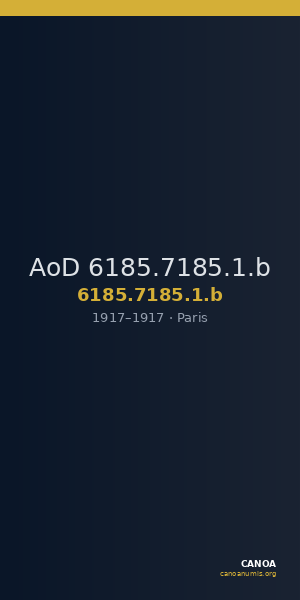 AoD 6185.7185.1.b — CANOA