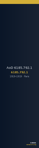 AoD 6185.792.1 — CANOA
