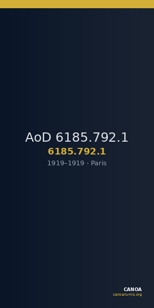 AoD 6185.792.1 — CANOA