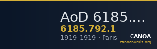 AoD 6185.792.1 — CANOA