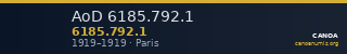 AoD 6185.792.1 — CANOA