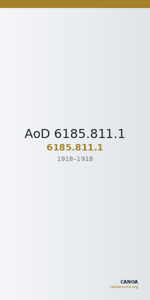 AoD 6185.811.1 — CANOA