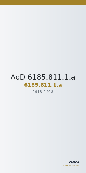 AoD 6185.811.1.a — CANOA