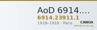 AoD 6914.23911.1 — CANOA