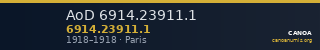 AoD 6914.23911.1 — CANOA
