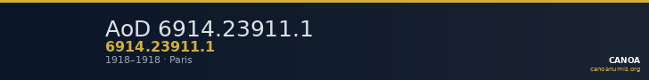 AoD 6914.23911.1 — CANOA