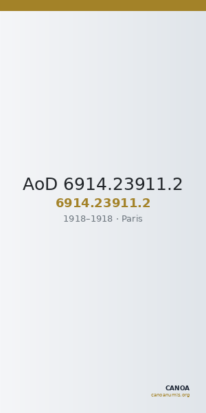 AoD 6914.23911.2 — CANOA