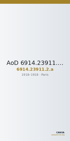 AoD 6914.23911.2.a — CANOA