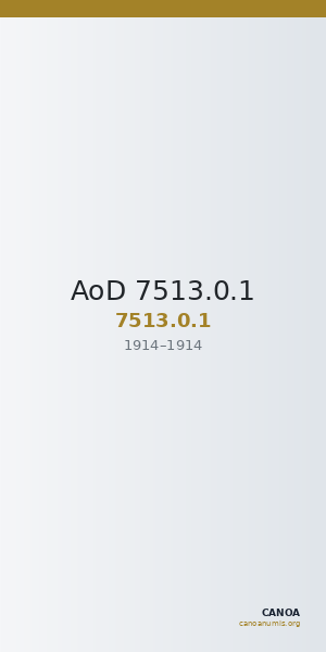 AoD 7513.0.1 — CANOA