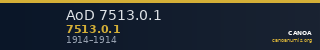 AoD 7513.0.1 — CANOA