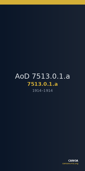 AoD 7513.0.1.a — CANOA