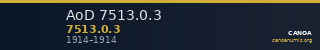 AoD 7513.0.3 — CANOA