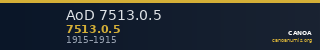 AoD 7513.0.5 — CANOA