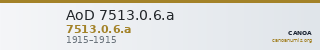 AoD 7513.0.6.a — CANOA