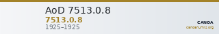 AoD 7513.0.8 — CANOA