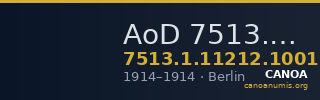 AoD 7513.1.11212.1001.a — CANOA