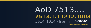 AoD 7513.1.11212.1003.a — CANOA