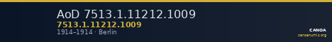 AoD 7513.1.11212.1009 — CANOA