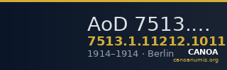 AoD 7513.1.11212.1011 — CANOA