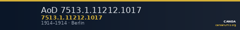 AoD 7513.1.11212.1017 — CANOA