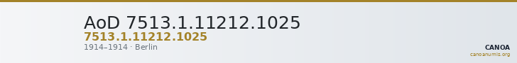 AoD 7513.1.11212.1025 — CANOA