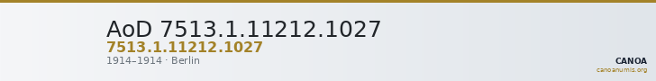 AoD 7513.1.11212.1027 — CANOA