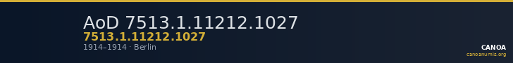 AoD 7513.1.11212.1027 — CANOA