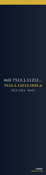 AoD 7513.1.11212.1031.a — CANOA