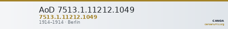AoD 7513.1.11212.1049 — CANOA