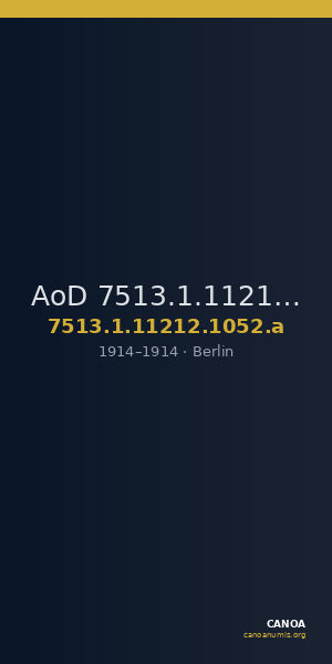 AoD 7513.1.11212.1052.a — CANOA