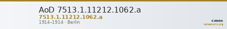 AoD 7513.1.11212.1062.a — CANOA