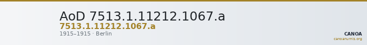 AoD 7513.1.11212.1067.a — CANOA