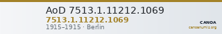 AoD 7513.1.11212.1069 — CANOA