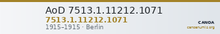 AoD 7513.1.11212.1071 — CANOA