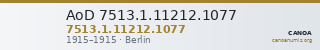 AoD 7513.1.11212.1077 — CANOA