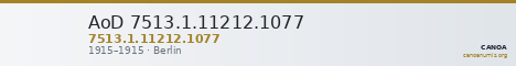 AoD 7513.1.11212.1077 — CANOA