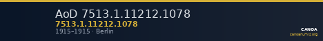 AoD 7513.1.11212.1078 — CANOA