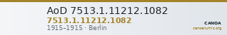 AoD 7513.1.11212.1082 — CANOA