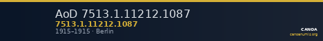 AoD 7513.1.11212.1087 — CANOA