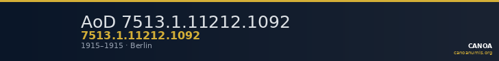 AoD 7513.1.11212.1092 — CANOA