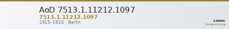 AoD 7513.1.11212.1097 — CANOA