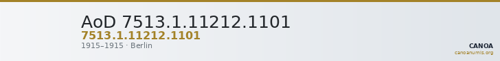 AoD 7513.1.11212.1101 — CANOA