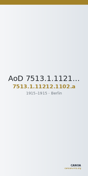 AoD 7513.1.11212.1102.a — CANOA